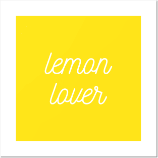 lemon lover Posters and Art